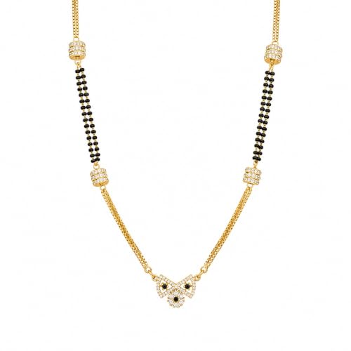 Image of 1 Gram Gold Plated Mangalsutra for Women Stylish Gift for Wife Daily Wear