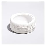 Fabriqué à partir de résine, ce cendrier résiste à une utilisation quotidienne à l'intérieur ou à l'extérieur