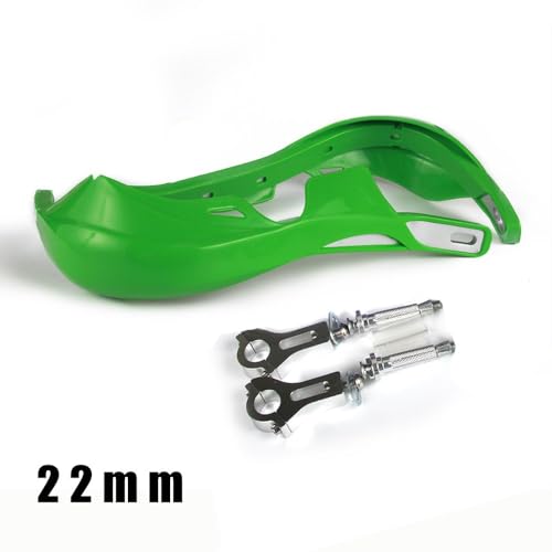 Image of AnXin 22mm 7 /8 inch Handlebar Hand Guards Handguards Universal for KX65 KX85 KX125 KX250 KX500 KX250F KX450F KLX450R KLX150 KLX250 Dirt Pit Bike ATV Quad Enduro Motocross Green