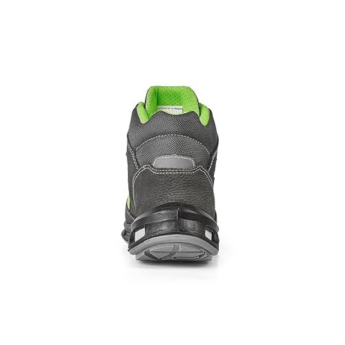 U-Power Scarpe antinfortunistiche HUMMER S3 CI Nero-Verde taglia 41 - 3