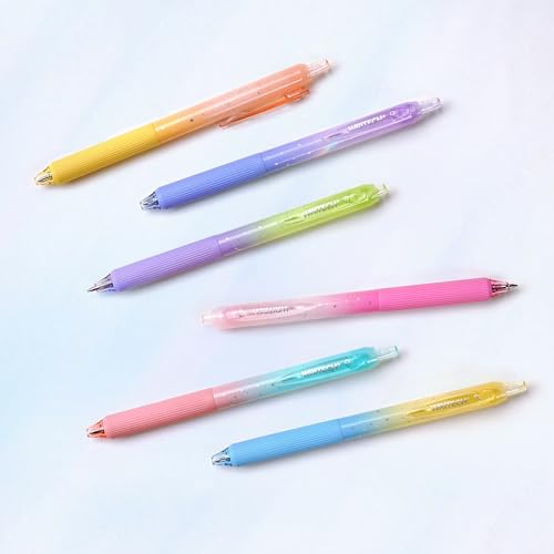 Set de 16 bolígrafos retráctiles WRITECH tinta negra miniatura 6