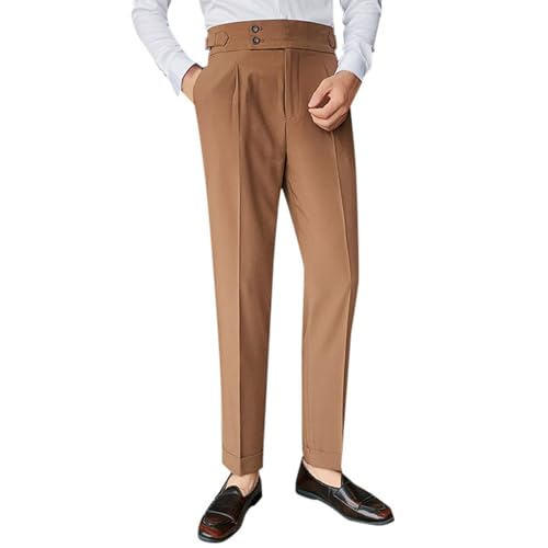 Pantalon de costume pour homme Hanraz à coupe droite classique