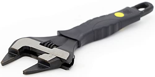 Image of Extra Slim Jaw 6-Inch Adjustable Wrench,Large Opening -1.34-Inch Jaw Opening,Precise Jaw Design Grip in Tight Spaces