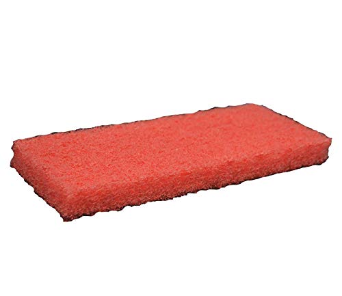 Marbec - TAMPONE rouge - Légère adhérence | Accessoire pour le nettoyage et la manipulation des sols et revêtements Cover