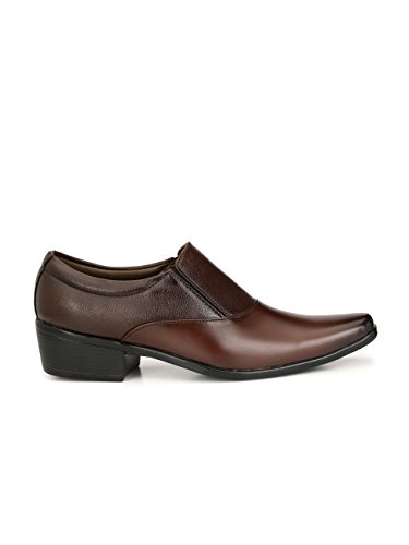 Image of SIR CORBETT Men's Height Increasing Formal Shoes | Office Shoes | Moccasin | Heel Shoes