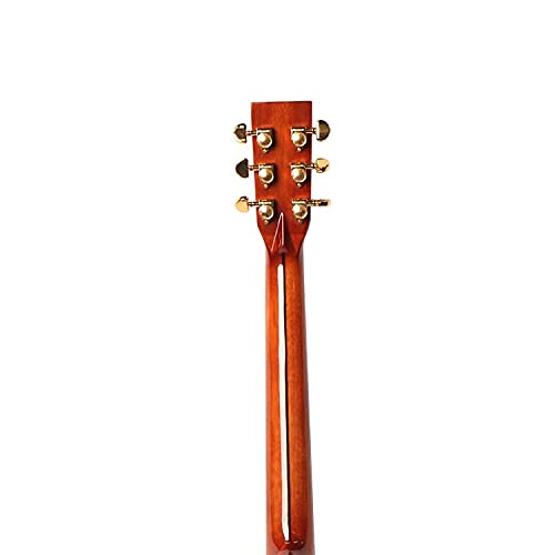 GaYouny Beatirce Guitare acoustique classique en épicéa massif - Les Beatles, Paul McCartney, John Lennon, RIngo Starr, George Harrison GaYouny Beatirce Guitare acoustique classique en épicéa massif – Image 3