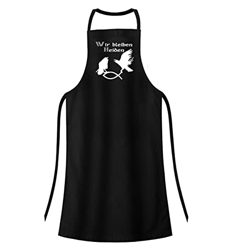 Tablier de barbecue Hugin & Munin noir protection taille unique