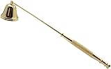 GANPUB Gold Metal Candle Snuffer Wick Snuffer with Long Handle Candlesnuffers Candle Sleeves Accessories