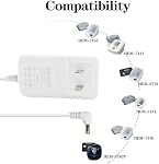 AC Adapter Replacement for Omron Blood Pressure Monitor Hem-ADPTW5 BP5250 BP7250 BP7350 Power Supply Cord Charger 6V White