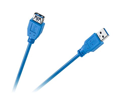 LECHPOL Accessories Brand Model USB 3.0 Am/AF 1.8M Cable, multicoloured