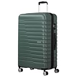 American Tourister Flashline - Spinner L, valigia, 78 cm, 100/109 L, verde (foresta scura)