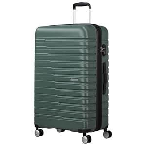 American Tourister Flashline - Spinner L, Koffer, 78 cm, 100/109 L, Grün (Dark Forest)