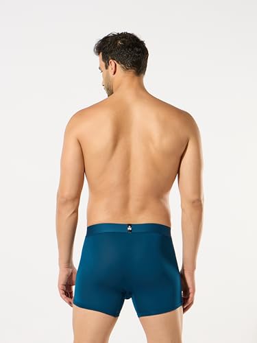 Image of ESSA Men's Ultra-Soft Modal Trunk Underwear | Moisture-Absorption with 4-Way Stretch | Breathable Contour Pouch, Microfiber Waistband with Spandex