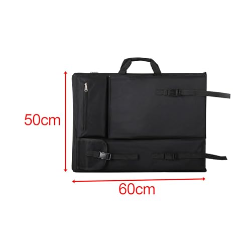Dynwave Bolsa de portfólio de arte para esboços, bolsa para esboços ao ar livre com alça, bolsa de a