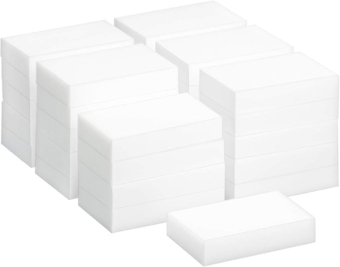 Borrador Magico para Limpieza| 30 Esponjas Mágicas Multiusos para Limpieza sin Químicos | Espuma de Melamina Nano | Esponja Magica Limpia Paredes | Hogar, Cocina, Baño y Más | Solo Agua | 10x6x2 cm