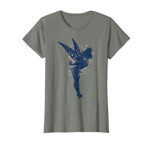 Disney Peter Pan Fée Clochette Americana Shadow Graphic T-shirt T-Shirt