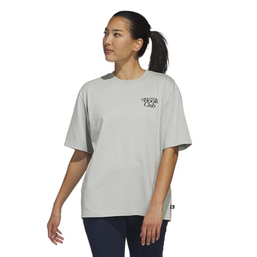 Amazon.com: adidas Women's Golfbook Club Graphic Oversized T-Shirt