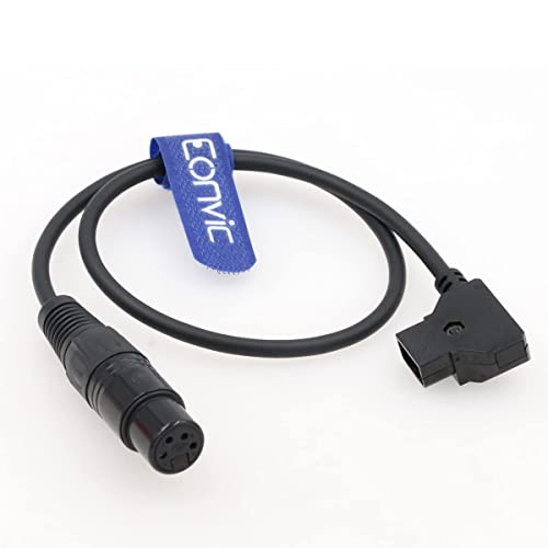 Eonvic D-Tap 4 Pin XLR Femmina Cavo Adattatore