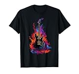 Este diseño musical de guitarra eléctrica es un regalo perfecto para músicos como bajistas y guitarristas que aprenden el instrumento acústico con estilos musicales como blues, jazz, new metal, heavy rock, vanguardista o versiones de canciones en una banda
