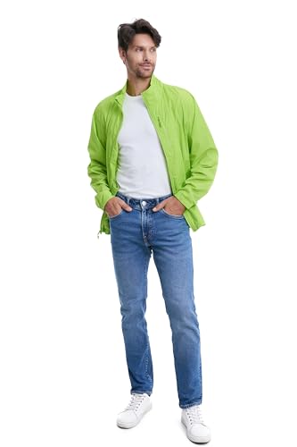 Image of Mens Windbreaker Jackets Lightweight Packable Jacket,Windproof and Dustproof