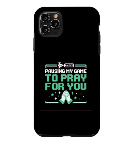 Pausing My Game To Pray For You �N���X�`�����Q�[�}�[ �X�}�z�P�[�X iPhone 11 Pro Max �p
