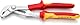 KNIPEX Cobra Wasserpumpenzange, verchromt, 250 mm, VDE, Muttern bis 46 mm, Rohre bis 52 mm, Feinverstellung per Knopfdruck, 87 26 250