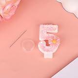 Zoom IMG-2 candela di compleanno rosa con Zoom IMG-2 candela di compleanno rosa con