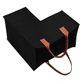 NUOBESTY Panier De Rangement Pour Escalier Pliable Forme Avec Poignée Pour Articles Ména...