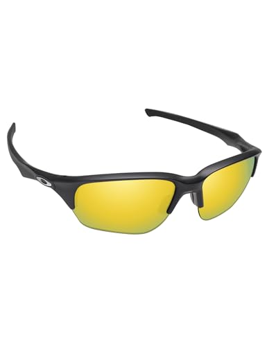 Image of Alphax Polarized Replacement Lenses for Oakley Flak Beta OO9363 64mm Sunglasses | Glare Reduction | Exclusive Shape