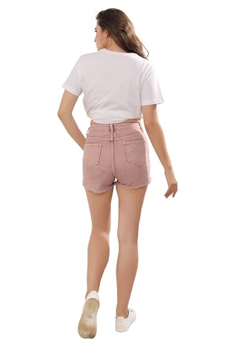 Image of THIRD QUADRANT Denim Shorts for Women || Shorts for Women || Women Shorts