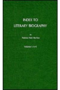 Index to Literary Biography: First Supplement