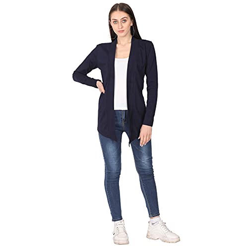 faricon Women Full Sleeve White Shrug Stylish Regular Fit-picture-37