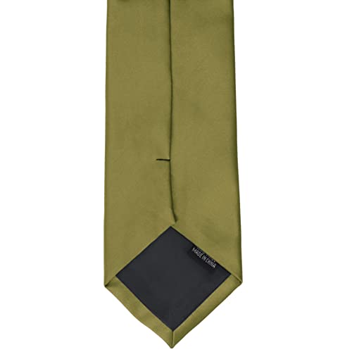 Image of tiemart Premium Solid Color Necktie