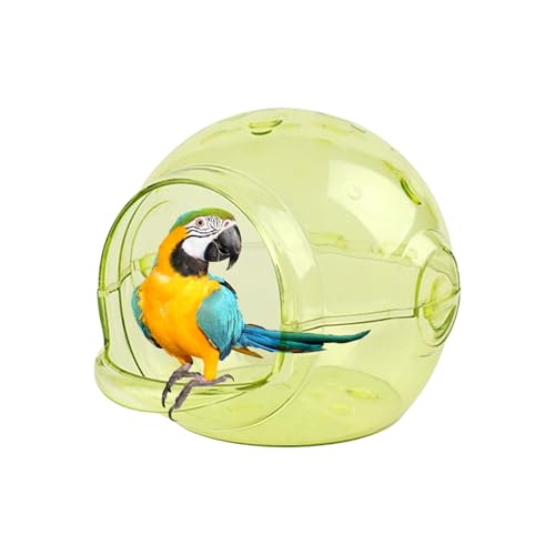 Nid pour oiseaux transparent cabane d'élevage en plastique pour perruche et canari