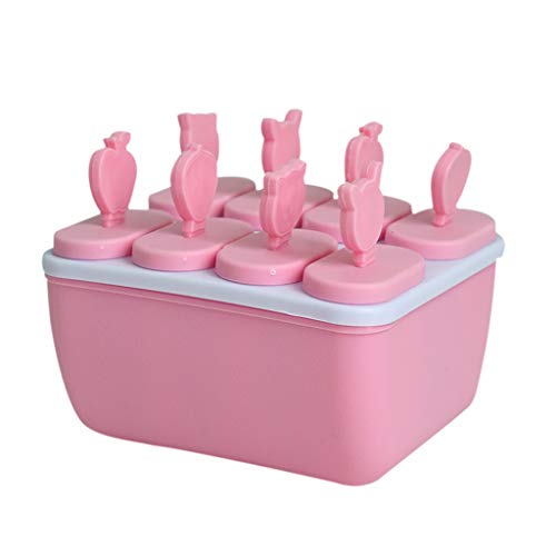 JYC/Under 10 | Letter Ice Popsicle Mold Food Grade Mold Safety Popsicle Mold (Pink)