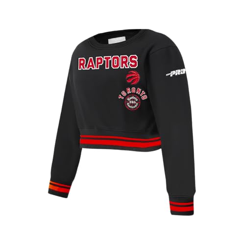 Image of Pro Standard Big Girls NBA Retro Classics Fleece Crewneck Sweatshirt
