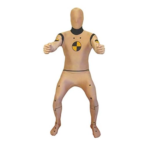 Morphsuits Men's Large MPCT-US, Crash Test Dummy