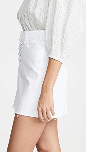 PAIGE Women's Aideen Skirt W/Exposed Button4
