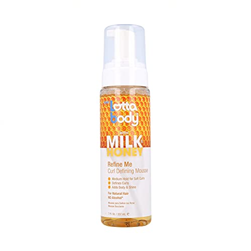 Lottabody Milk Honey Define Me Curl Defining, MOUSSE, 7 Fl Oz Lottabody Milk Honey Define Me Curl Defining, MOUSSE, 7 Fl Oz