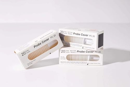 200 Stück Braun Fieberthermometer Schutzkappen,Ersatzschutzkappen,Fieberthermometer Ohr,Einwegabdeckungen, Ohrthermometer Schutzkappen für alle Braun Modelle Ohrthermometer