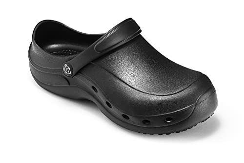 ESTRO Gartenclogs Herren Gartenschuhe Damen - Gartenclogs Damen Unisex Leicht Gummischuhe Sommer Garten Clogs Herren F92 (42, Schwarz)