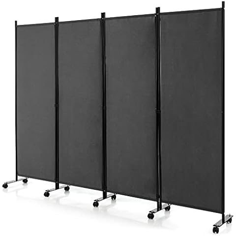 CASART 4-Panel Folding Privacy Screen Cover