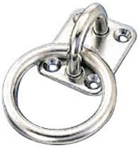 水本機械 ステンレス金具 丸カンプレート 20個価格 PR-6