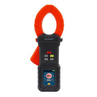 Ground Resistance Tester with Resistance Range 1500Ω Three-Four-Wire Method Range 3000Ω Earth Voltage Range 600V Current Resolution 1uA Resistance Resolution 0.01Ω Data Storage Function