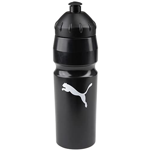 Capacità: 0.75 l PUMA New, Bottiglia Acqua Unisex-Adulto, Nero (Black-White), Taglia Unica, 0.75 lt, sintetica