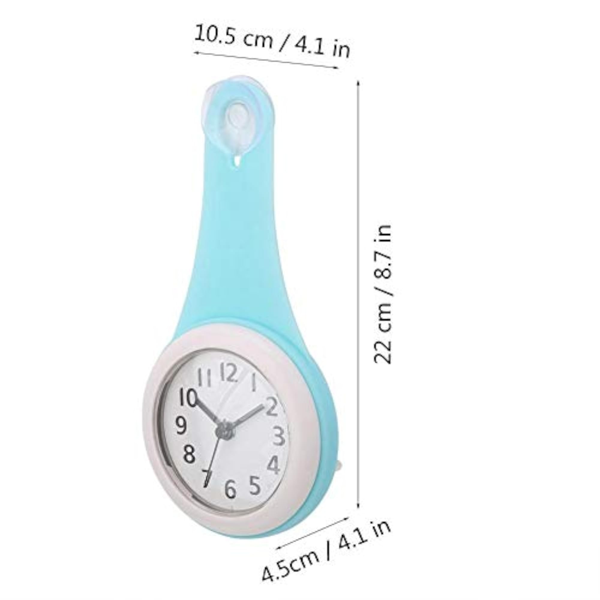 Set of 2 Waterproof Shower Clocks, Durable and Reliable