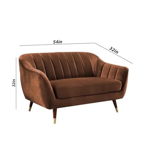 Image of Atticus 3+2 Seater Sofa Set for Living Room (Brown Colour) Premium Fabric Sofa