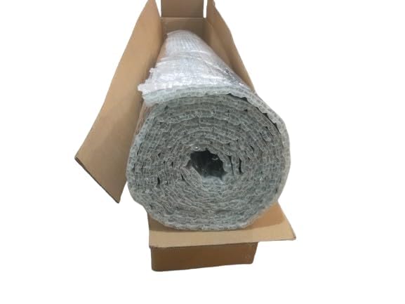 Image of DIY Insulation Kit Thickness -8MM, L- 4 MTR, W-1.25 MTR with Silver foil Tape 2 inch x20mtr Reflective Bubble Insulation - The Easy Solution to Keep Your Home Cool and Comfortable