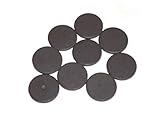 Upcycling es Trendy Juego de 10 imanes redondos. – DM 25 mm x 3 mm Imanes de ferrita de alta calidad para manualidades, werkeln y decorar, manualidades accesorio magnético, magnético, ferrita magnético