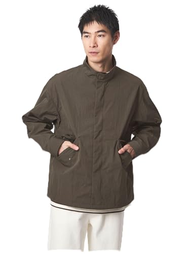 [ユナイテッドアローズ グリーンレーベル リラクシング] DICROS ショート モッズ ブルゾン -撥水- 32251000034 6770 OLIVE(67) L